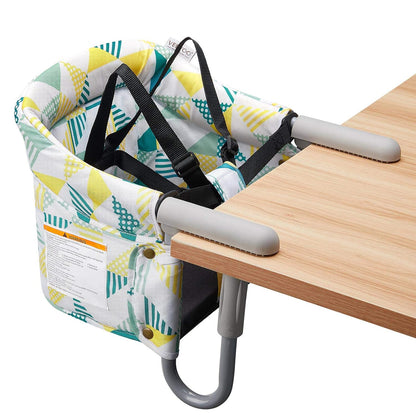Hook On Chair, VEEYOO Clip On High Chair Folding Fast Table Chair with Storage Bag, Portable Baby Feeding Seat Attach to Table for Home and Travel