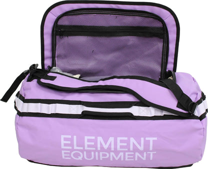 Element Equipment Trailhead Duffel Bag Shoulder Straps Waterproof Violet/Lavendar Medium