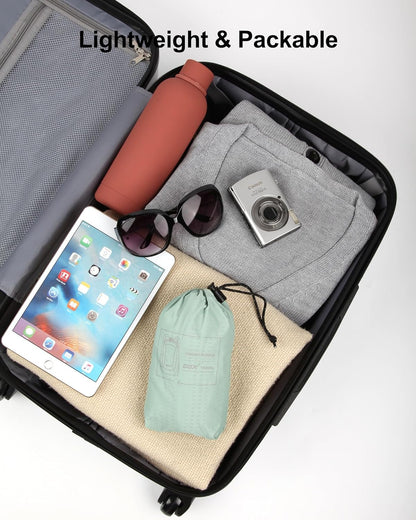 GOX Foldable 20l Backpack For Travel Lightweight Hiking Packable Daypack for Men Travel Camping Outdoor Bag Women (Jade)