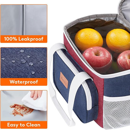 Lifewit Medium Lunch Bag Insulated Lunch Box Soft Cooler Cooling Tote - Image 4