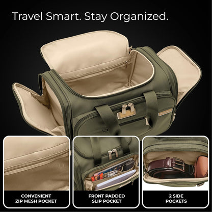 Briggs & Riley Travel Duffel Bag - Weekender & Overnight Luggage for Women & Men, Softside Bag