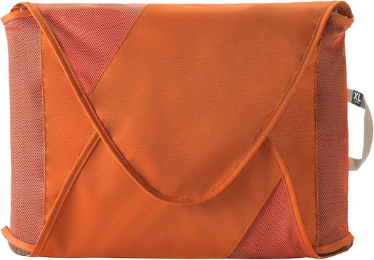 Eagle Creek Pack-It Original Garment Folder - Travel Garment Bag with Compression Wings to Maximize Luggage Space - Convenient Top Handle - Quick Drying Material - Mandarin - X Large