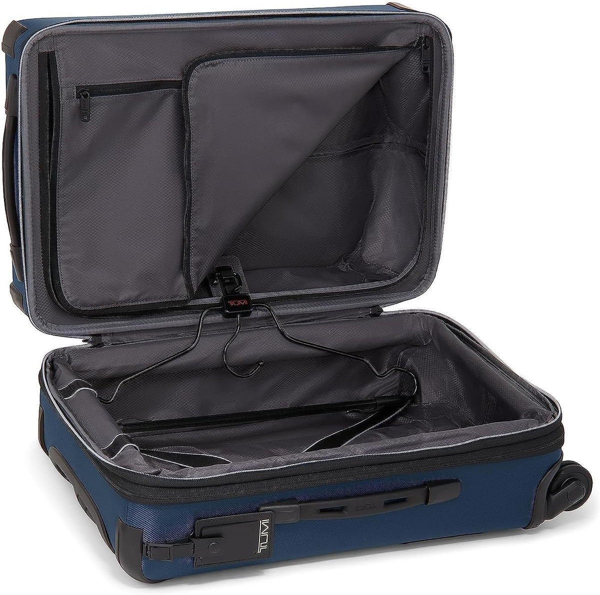 TUMI - Aerotour 4 Wheel Expandable Luggage - Men's and Women's Lightweight Business and Leisure Travel Suitcase - 21.75" International Expandable Carry-On, Navy
