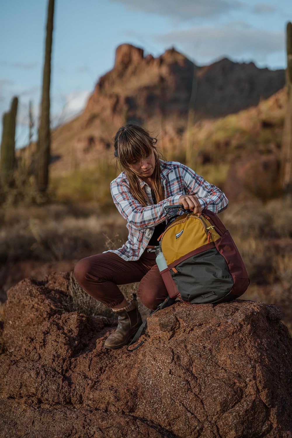 Eddie Bauer 26L Venture Backpack, Hydration and Laptop Compatible Daypack, Dusty Jade