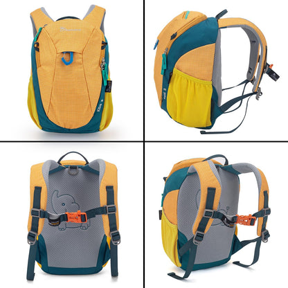 MOUNTAINTOP 8L Kids Backpack,Toddler Backpack Travel Daypack with Chest Strap,Small Backpack for Preschool and Kindergarten