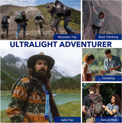 Personal Water Filter Straw Outdoor Portable Filtration Emergency Survival Gear Water Solutions Tactical Gear for Hiking Camping Accessories Travel Hunting Fishing Outing Backpacking