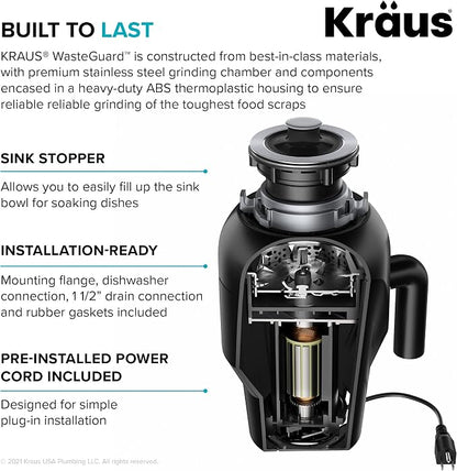 KRAUS Standart PRO™ 32-inch 16 Gauge Undermount Single Bowl Stainless Steel - Image 11