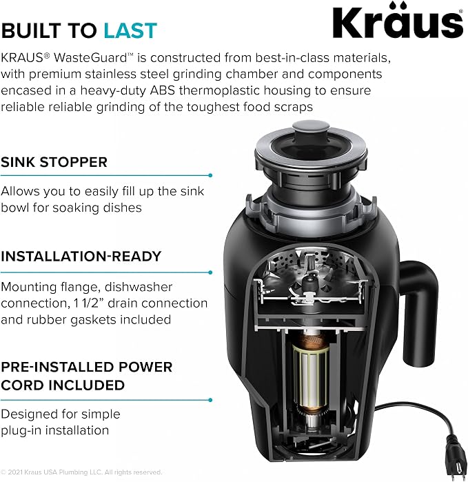 KRAUS Bellucci Workstation 32 in. Undermount Granite Composite Single Bowl - Image 11