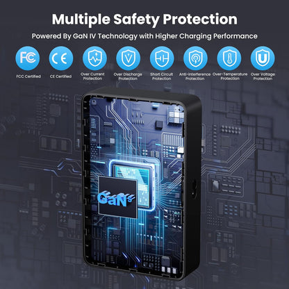 730W USB C Charger Block,10-Ports GaN V Fast Charging Station Hub,QC4.0+3 PD 100W Laptop Charger Wall Power Adapter for MacBook Pro/Air,DELL,iPhone 17/16/15/14,iPad,Galaxy S25,Pixel,Steam Desk-Black