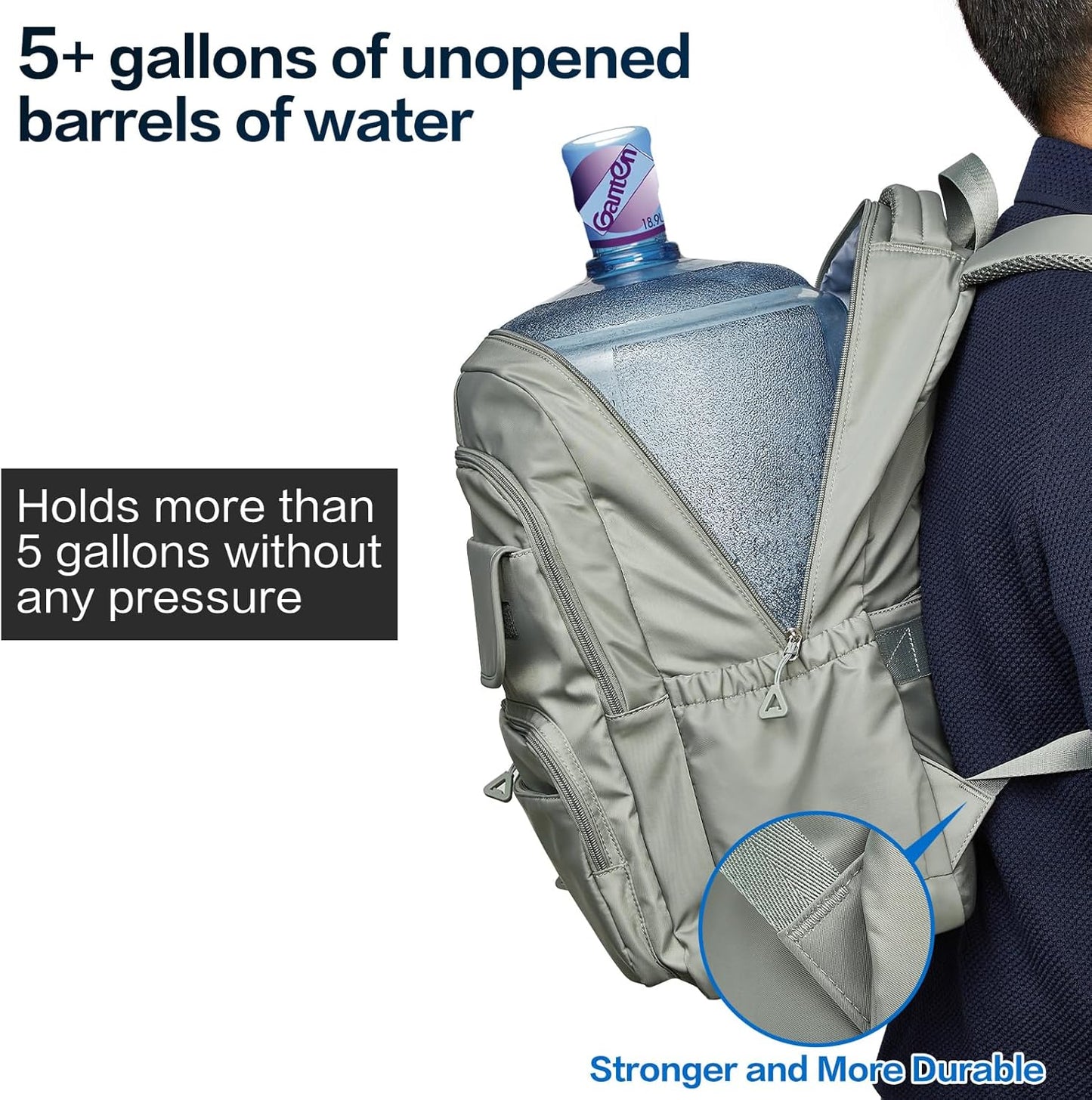 FOXLOVER Travel Laptop Backpack, Anti-Theft Slim Business Backpack, School College Bag for Men & Women, Fits 15.6 Inch Laptop