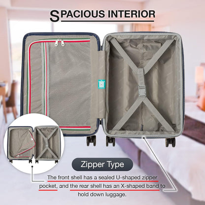 LEGEND WALKER SPATHA Hardside Expandable Luggage, 27-inch, Mocha, 5109-60-MC