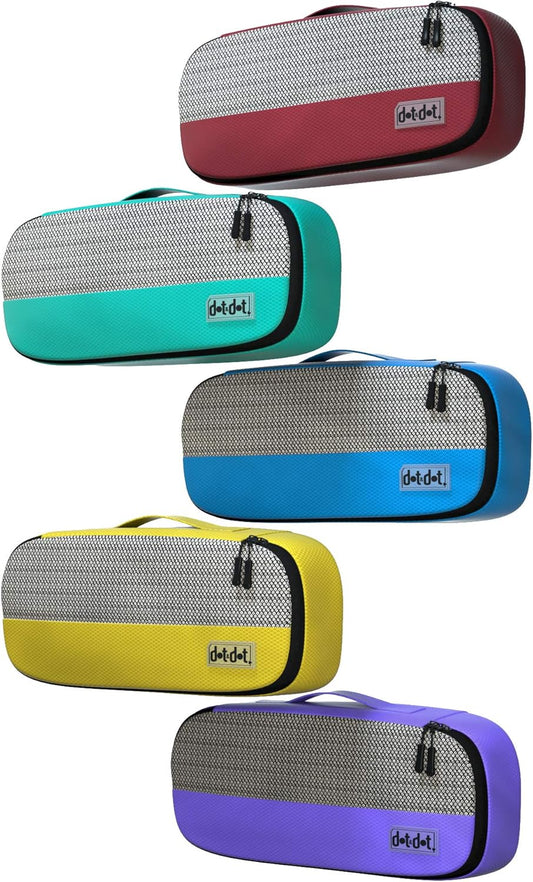 Slim Packing Cubes for Suitcases - 5 Pcs set of Packing Cubes for Travel Carry on Suitcase Organizer Bags - Travel Cubes Organizer Bags for Luggage