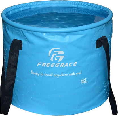 Premium Collapsible Bucket by Freegrace by Freegrace