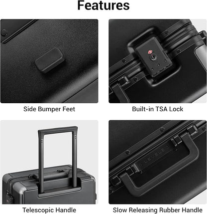 LEVEL8 Zipperless Checked Luggage - Image 7