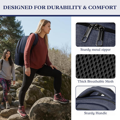 Extra Large Laptop Backpack, 17 Inch Travel Travel Backpack, Big Sturdy TSA-Friendly College School Computer Bag, Gifts for Men & Women Him Men Women, Blue