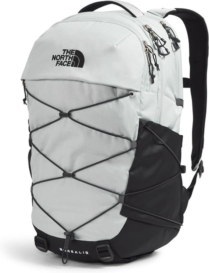 THE NORTH FACE Borealis Commuter Laptop Backpack | Water Repellent Finish, 16" Laptop Sleeve, Large Main Compartment for Everyday Carry, Tin Grey Dark Heather/Asphalt Grey/TNF Black-NPF, One Size