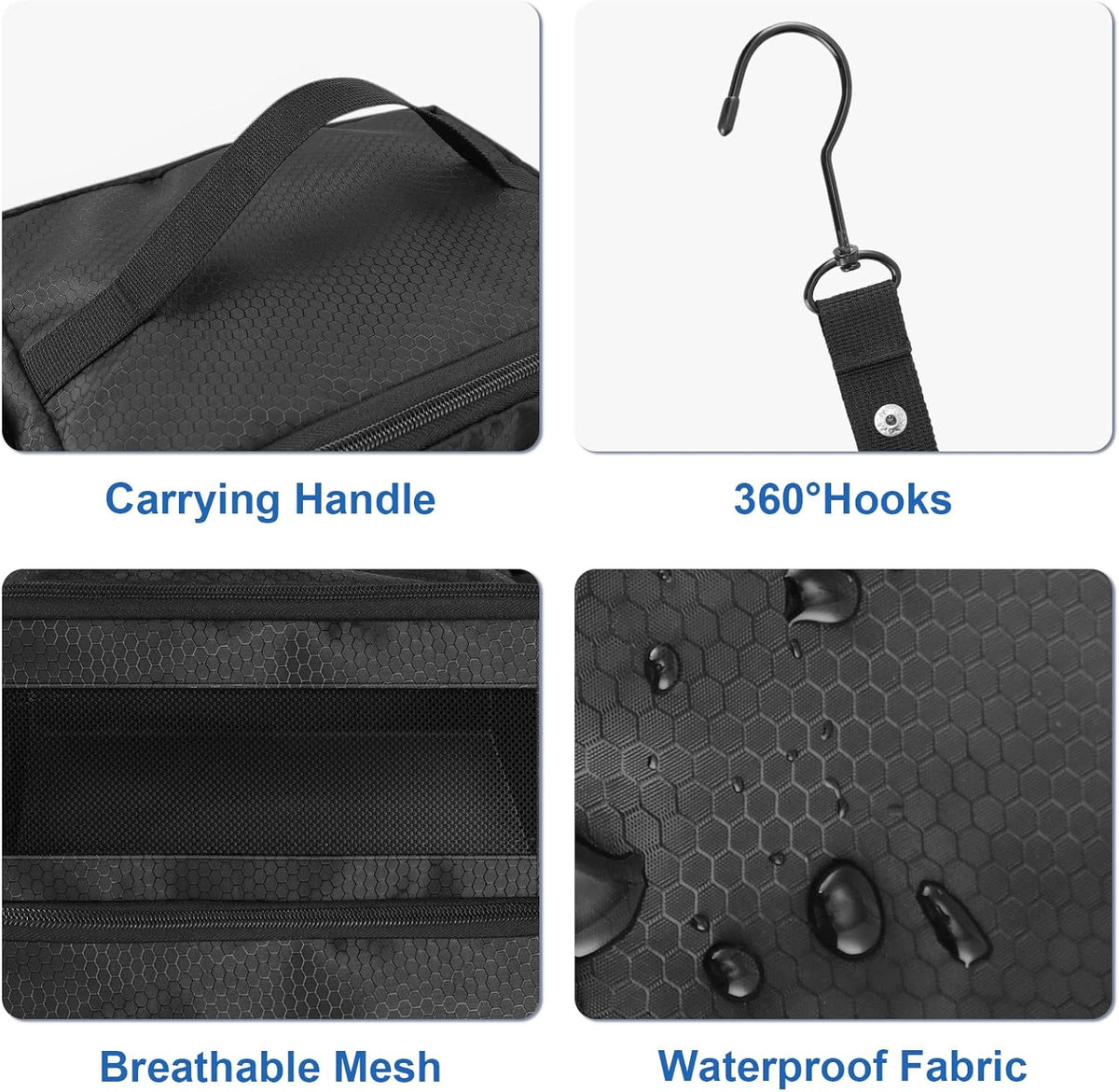Suitcase Organizer, Travel Luggage Organizer Portable Hanging Travel Shelves Collapsible Hanging Packing Cubes for Carry on Suitcase
