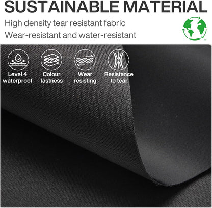 mixi Travel Laptop Backpack for Women & Men Carry On Backpack fits 16'' Laptop, Waterproof Lightweight Casual Hiking Weekender Bags Rucksack,17 Inch, Knight Black