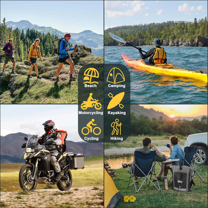 Waterproof Backpack Dry Bag 35L/55L/85L – Heavy Duty Roll-Top Hiking Backpack for Travel, Kayaking, Boating, Camping, Rafting and Fishing