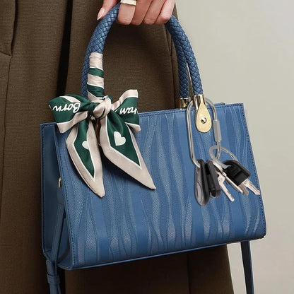 Key Chain, Brass Key Rings 2 Pack Screw Lock Key Organizer with 4 Rings Carabiner Keychain Clip for Men and Women