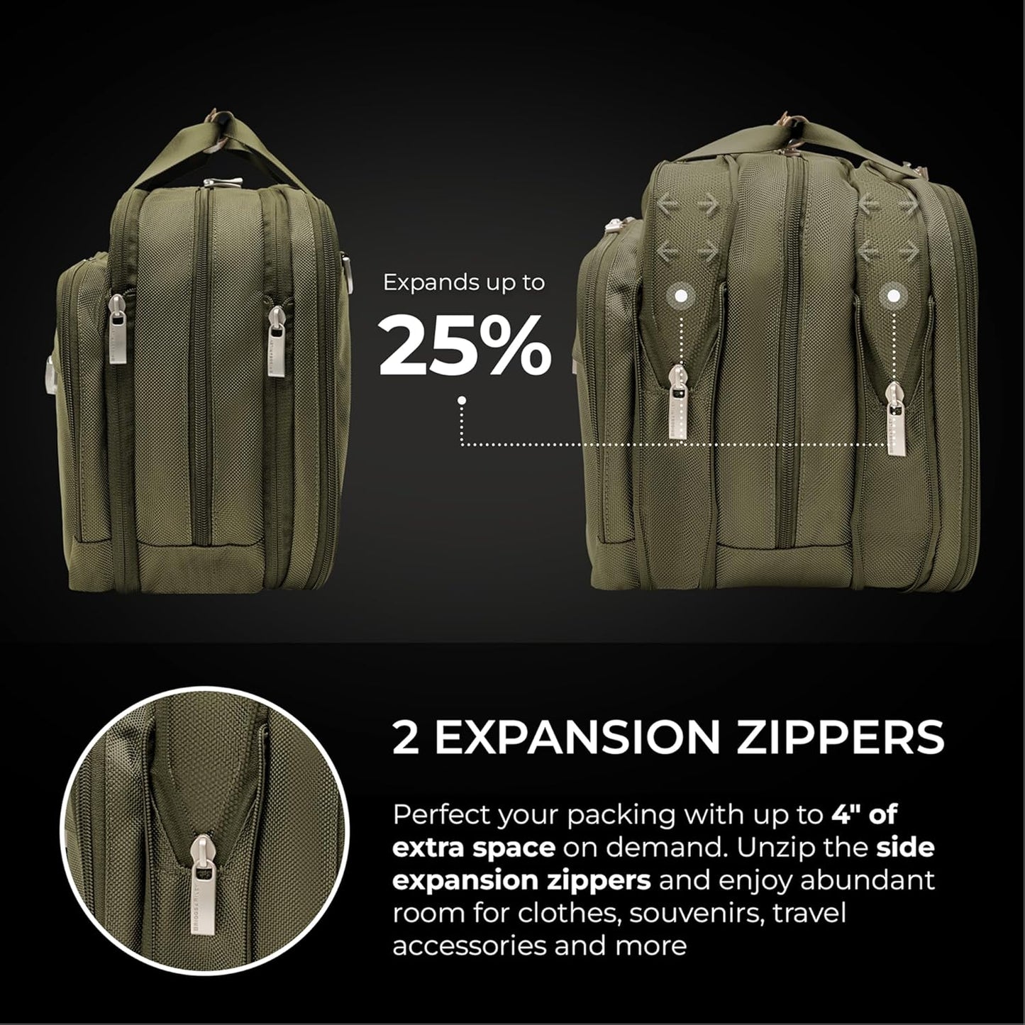 Briggs & Riley Travel Duffel Bag - Weekender & Overnight Luggage for Women & Men, Softside Bag