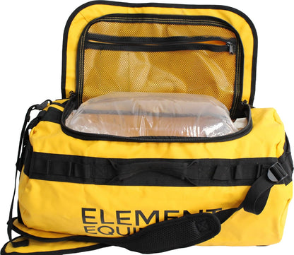 Element Equipment Trailhead Duffel Bag Shoulder Straps Waterproof Yellow Medium