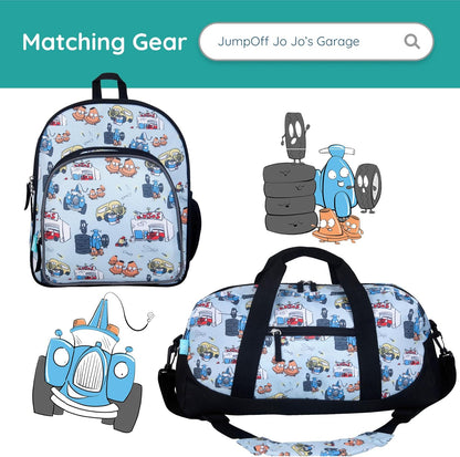 Wildkin JumpOff Jo Insulated Lunch Box – Durable, Reusable for Kids – Jo's Garage