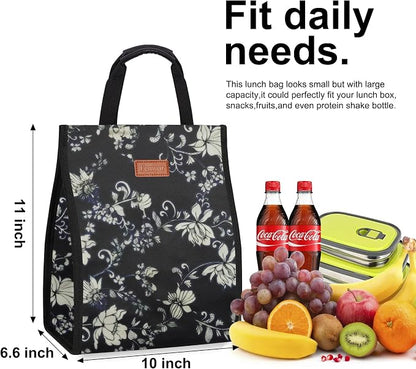 Lunch Bags for Women Insulated Reusable Lunch Tote - Image 2