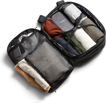Bellroy Transit Travel Pack Pro (30–38 liter carry-on travel backpack, with laptop sleeve, RFID protection and zip bottle pocket) - Olive