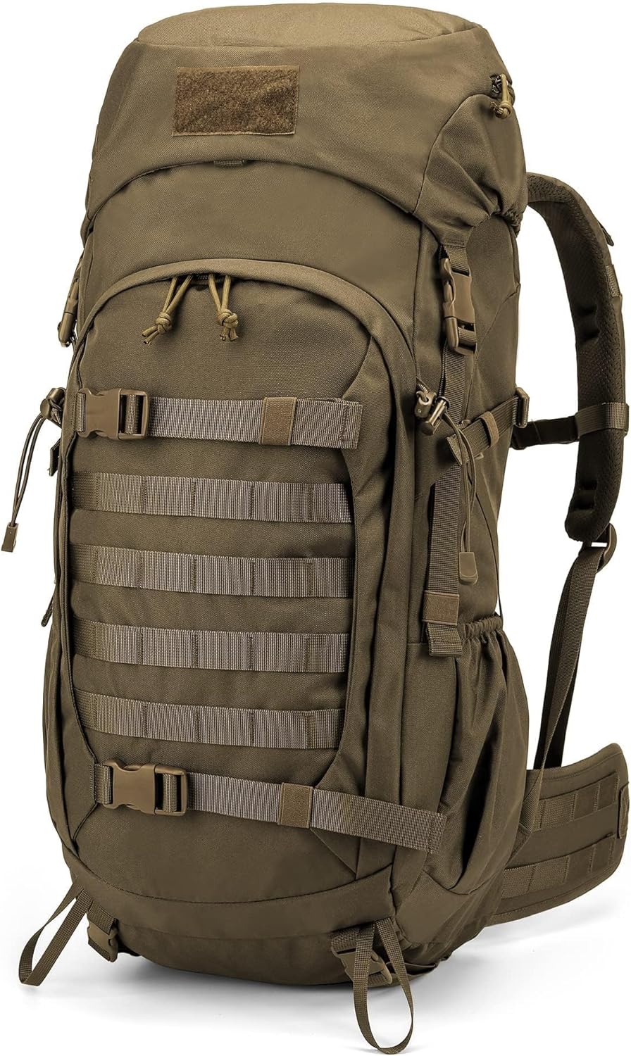 Mardingtop 50L Hiking Backpack,Backpacking Backpack with Rain Cover for Hiking,Backpacking,Rucking,Camping,Survival