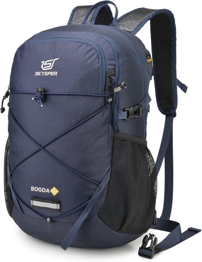 SKYSPER Small Hiking Daypack, 20L Lightweight Travel Backpacks Day Hike Pack with Waist Strap for Women Men