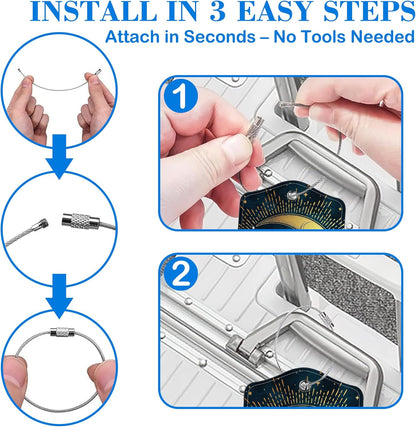 Moon Sun Star Luggage Tags for Suitcases Astrology Phases Leather Travel Tags for Luggage ID Label with Privacy Cover and Stainless Steel Loop for Men Women Suitcase Backpack, Set of 2