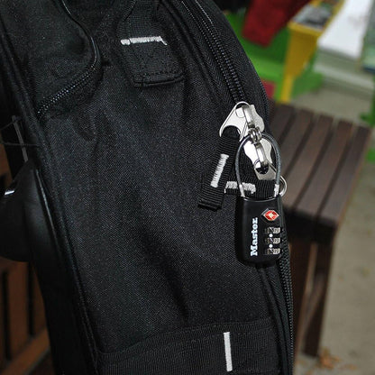 Master Lock 4688D Accepted Set Your Own Combination TSA Approved Luggage Lock, 1 Pack, Black