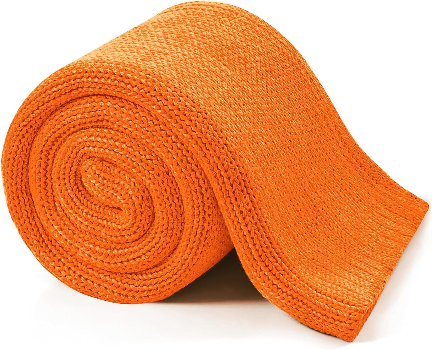 L'AGRATY Knitted Weighted Blanket - 60"x80" 20lbs Cooling Chunky Knit Heavy Blanket for Adults Braided Crochet Throw Thick Cable Yarn Knit Decorative No Beads Evenly Weighted Machine Washable