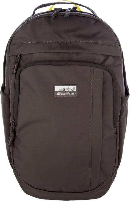 Eddie Bauer 30L Venture Backpack, Hydration and Laptop Compatible Daypack, Carbon Black