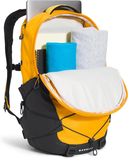 The North Face Borealis Commuter Laptop Backpack - PFAS Free, Summit Gold/TNF Black-NPF, One Size
