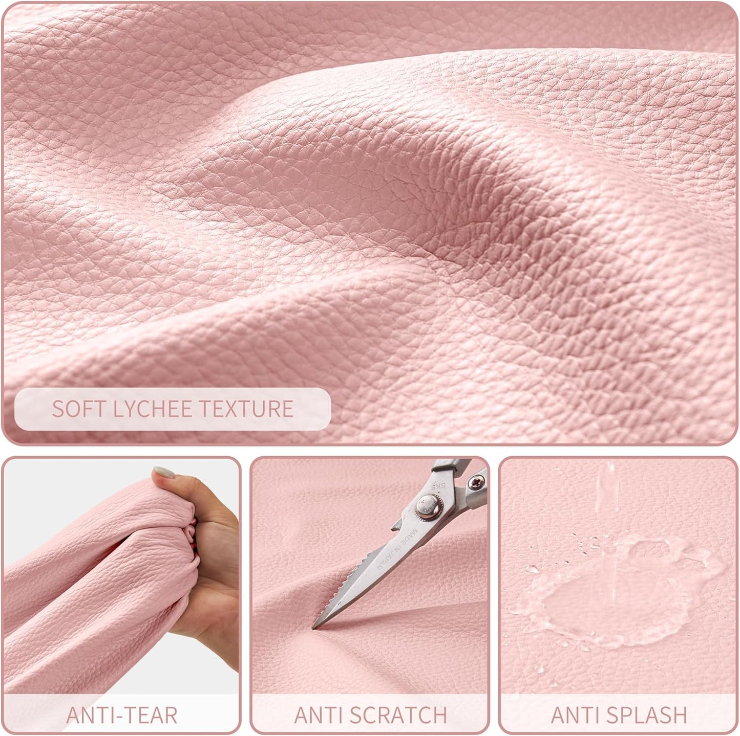 KALIDI Large Tote Bag Vegan Leather Casual Zipper Work Bag Weekender Hobo for Women 23L Oversize Shoulder Travel Purse