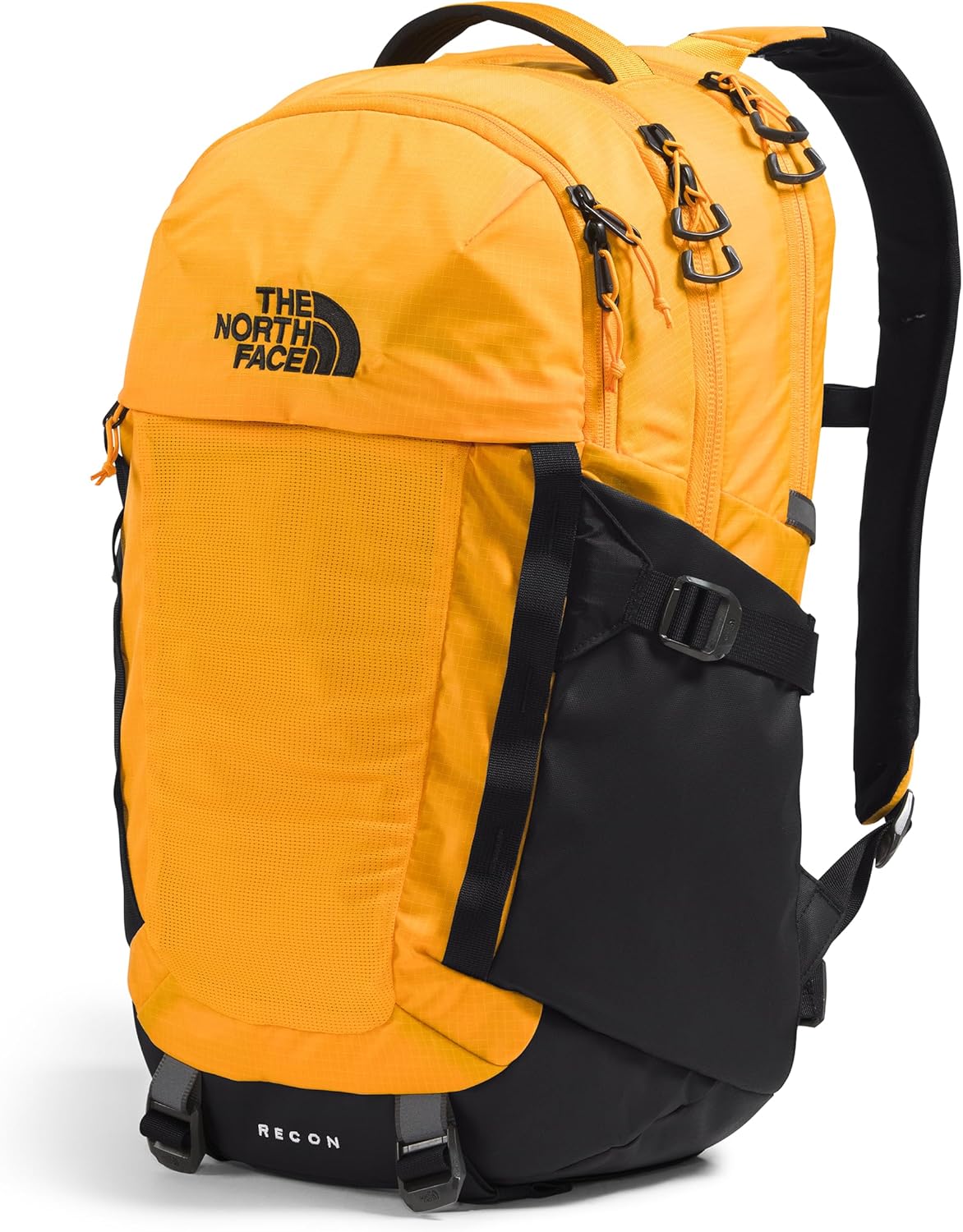 The North Face Recon Everyday Laptop Backpack - PFAS Free, Summit Gold/TNF Black, One Size