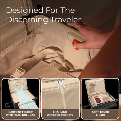 Briggs & Riley 29" Large Expandable Spinner - Checked Luggage for Travel, Suitcases with Wheels, Softside Rolling Bag for Men & Women, Self-Repairing Zipper - Baseline Collection, Plum