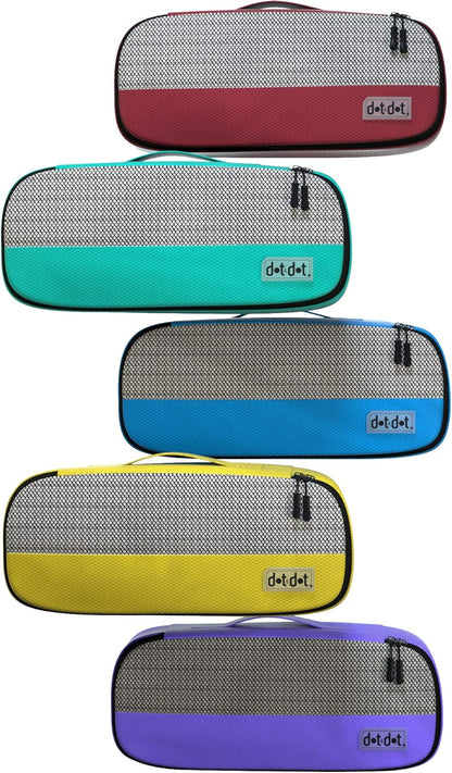 Slim Packing Cubes for Suitcases - 5 Pcs set of Packing Cubes for Travel Carry on Suitcase Organizer Bags - Travel Cubes Organizer Bags for Luggage