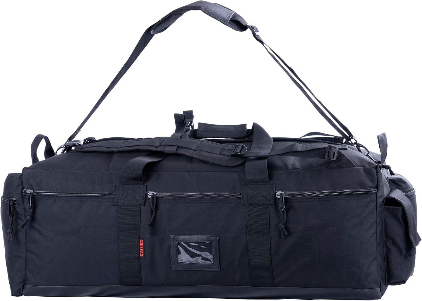 Large Military Duffle Bag Tactical Gear Load Out Bag Deployment Cargo Bag Travel Sports Equipment Duffel Luggage Bag with Backpack Straps 90L