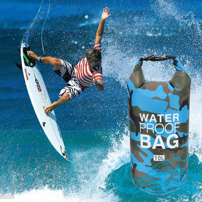 Waterproof Dry Bag 2L/5L/10L/15L/20L/30L, Roll Top Sack Keeps Gear Dry for Kayaking, Rafting, Boating, Swimming, Camping, Hiking, Beach, Fishing with Free Waterproof Phone Case