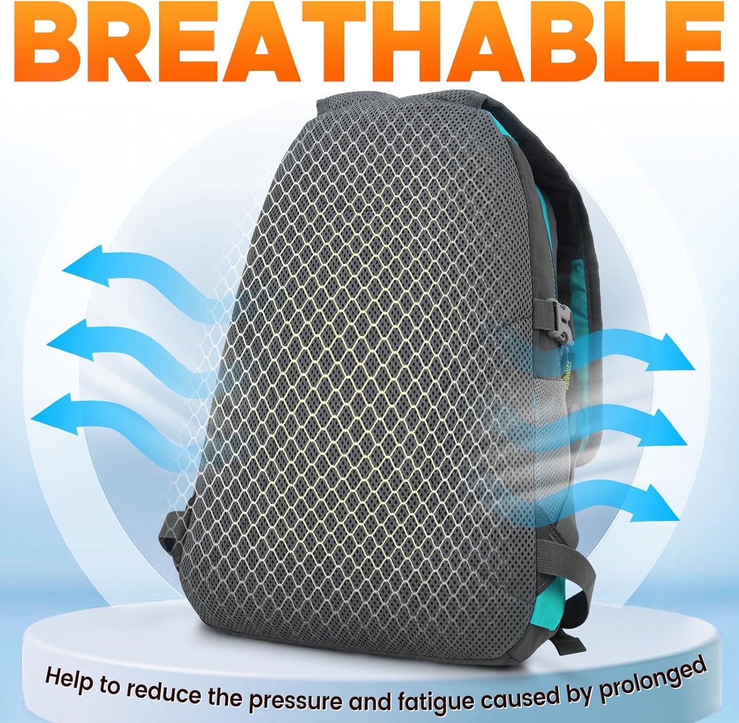 sunhiker Small Cycling Hiking Backpack Water Resistant Travel Backpack Lightweight Daypack M0714 (Aqua Green)