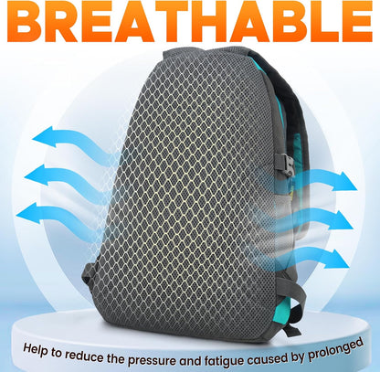 sunhiker Small Cycling Hiking Backpack Water Resistant Travel Backpack Lightweight Daypack M0714 (Aqua Green)