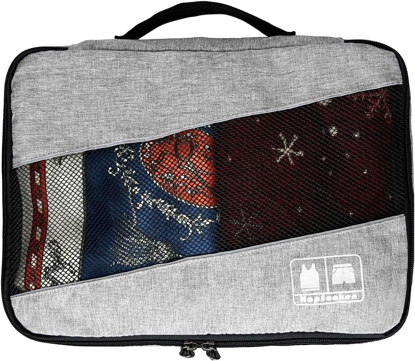 5 Set Packing Cubes for Travel Large Suitcase Luggage Organizer Bags Travel Accessories Vacation 4 Cubes 1 Laundry Pouch Bag