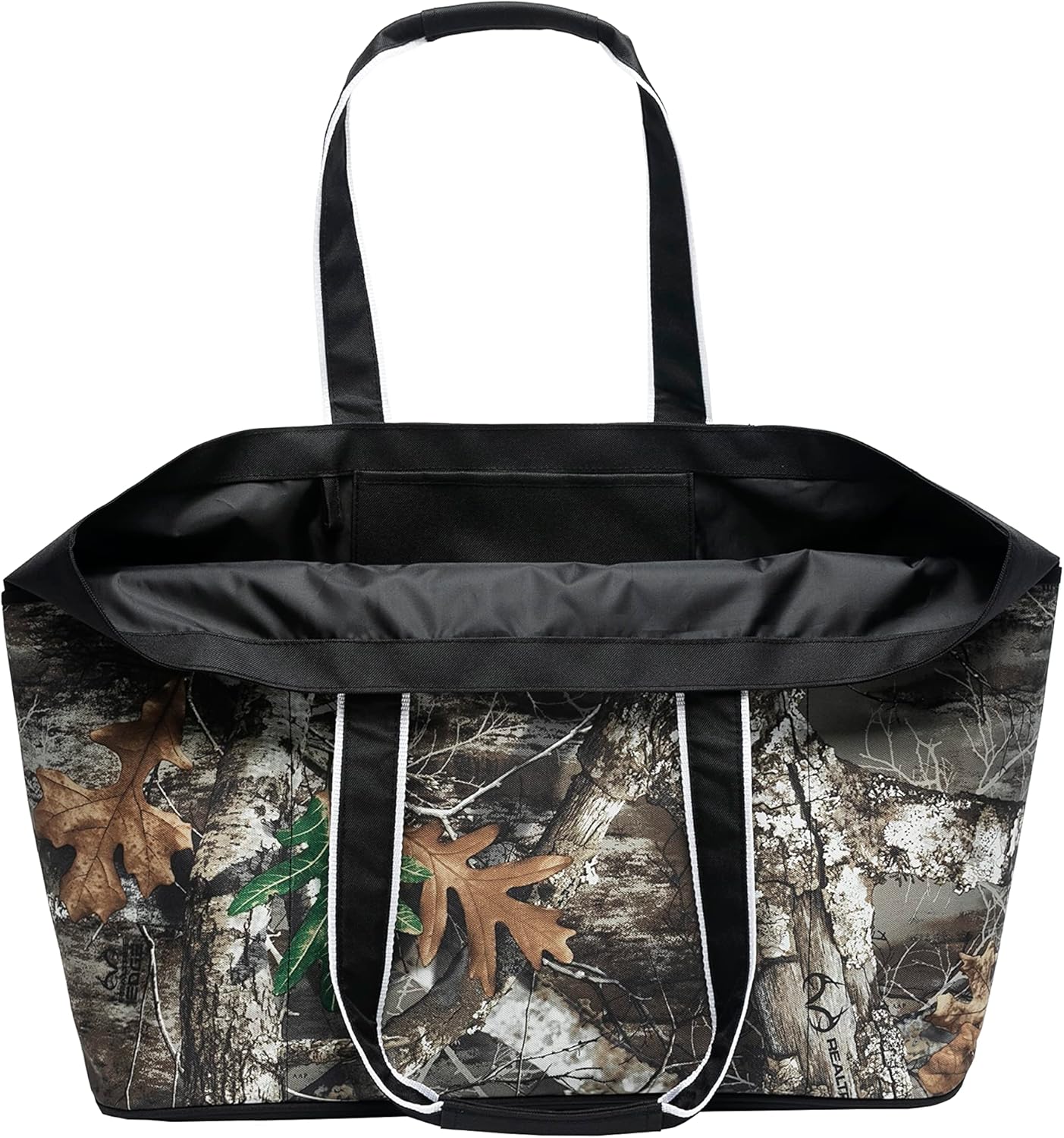 geckobrands Oversized Beach Tote – Large and Stylish Beach Bag with 4 Exterior Pockets and Zippered Internal Compartment