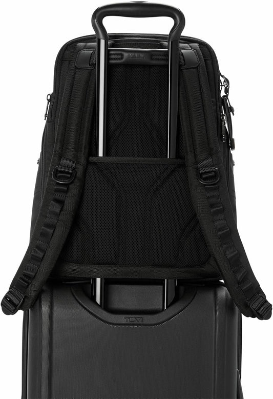 TUMI - Alpha Bravo Navigation Backpack - Everyday Travel Backpack - Fits Up to 15" Laptop - 16.0" X 14.0" X 7.3" - Red/Lime Chameleon