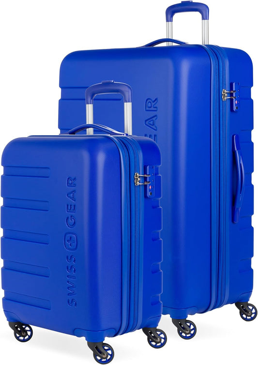 SwissGear 7366 Hardside Expandable Luggage with Spinner Wheels, Cobalt, 2-Piece Set (19/27)