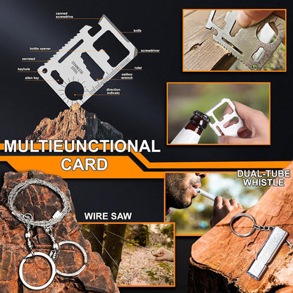 Gifts for Men Dad Him Birthday Christmas Fathers Day, Cool Gadget/Survival Gear and Equipment, Unique Camping Hunting Hiking Outdoor Gear, Gift Idea for Valentines Day Boyfriend Boys Stocking Stuffer