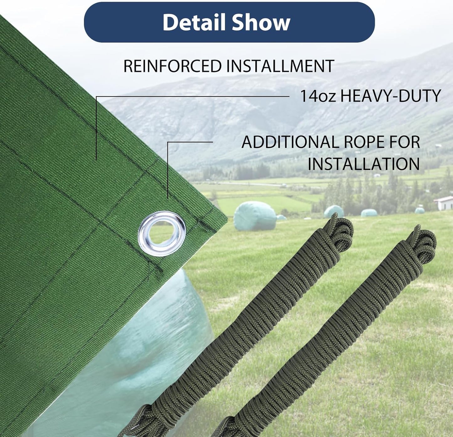 12’x16’ Canvas Tarps Heavy Duty Waterproof Tarpaulins with Aluminum Grommets,UV Resistant, 22Mil Multipurpose Drop Cloth, 14oz Durable Cover Sheet for Outdoor and Indoor Use with Ropes.